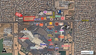 7333 W Thomas Rd, Phoenix, AZ - Aerial map view