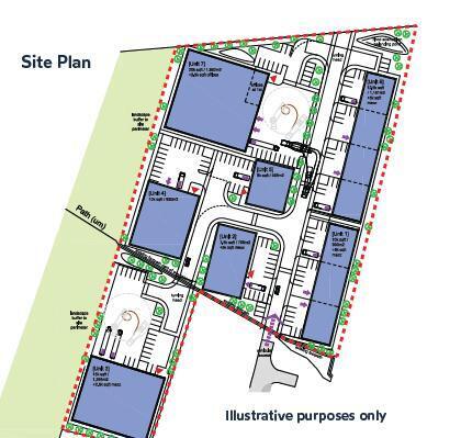 B4084 Chase Business Park, Drakes Broughton for lease - Site Plan - Image 2 of 2