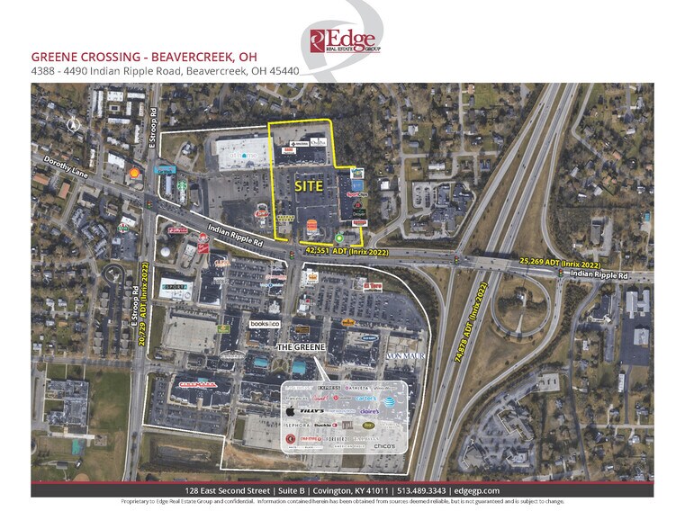 4388-4480 Indian Ripple Rd, Dayton, OH à louer - Aérien - Image 2 de 7