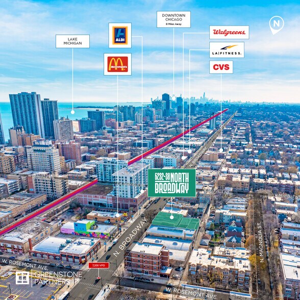 6232-6238 N Broadway St, Chicago, IL à vendre - Photo du bâtiment - Image 2 de 12