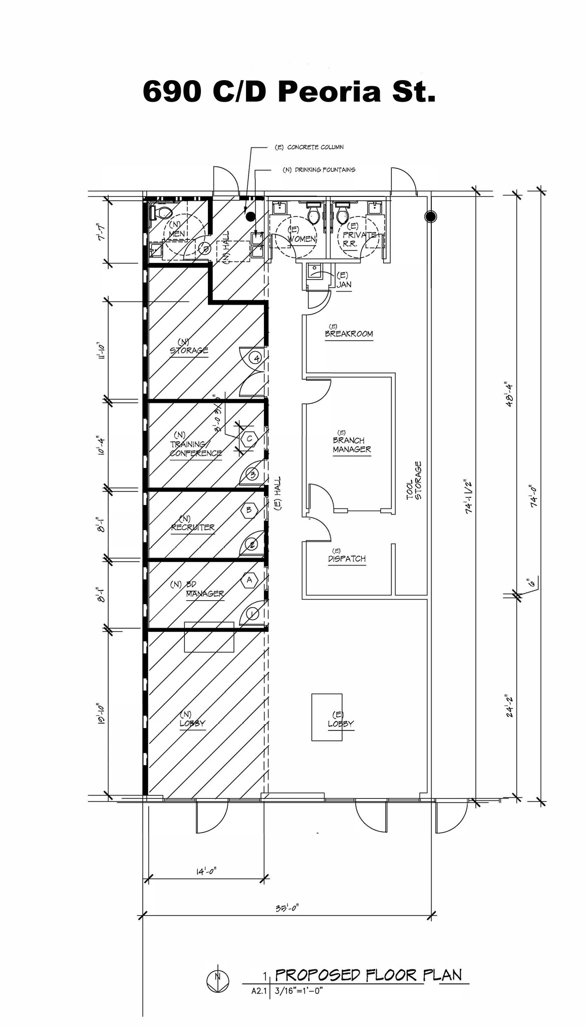 710-750 Peoria St, Aurora, CO for lease Floor Plan- Image 1 of 1