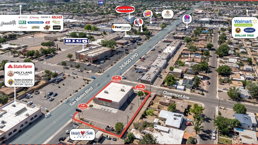 2807 San Mateo Blvd NE, Albuquerque, NM for lease Building Photo- Image 1 of 9