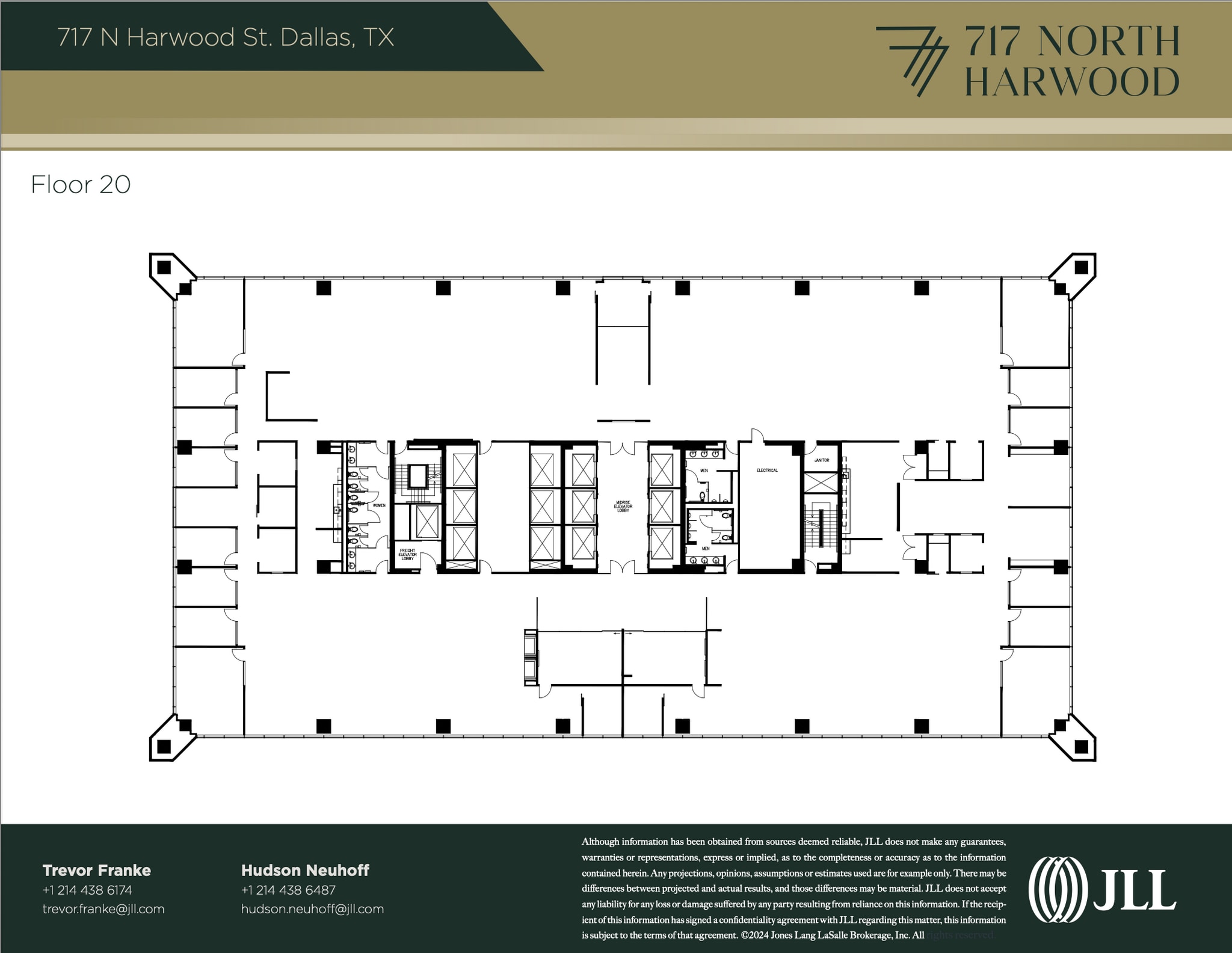 717 N Harwood St, Dallas, TX for lease Floor Plan- Image 1 of 1