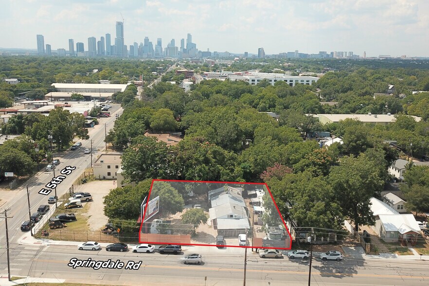 502-504 Springdale Rd, Austin, TX à vendre - Aérien - Image 1 de 2