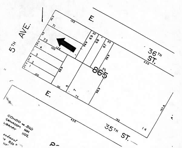 381-383 Fifth Ave, New York, NY à louer - Plan cadastral - Image 2 de 6