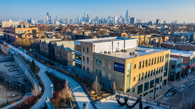 1755 N Damen Ave, Chicago, IL - Aérien  Vue de la carte - Image1