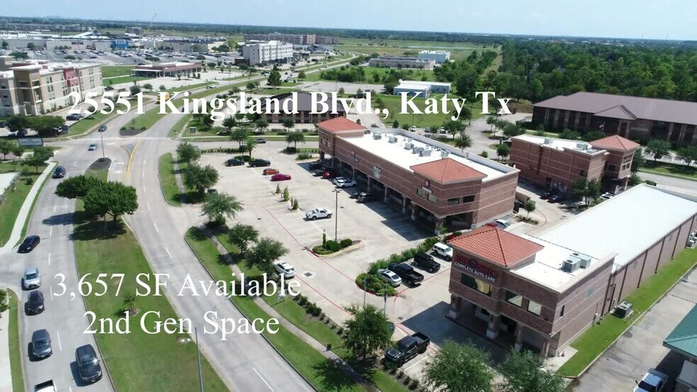 25551 Kingsland Blvd, Katy, TX à louer - Vidéo sur l’inscription commerciale - Image 2 de 17