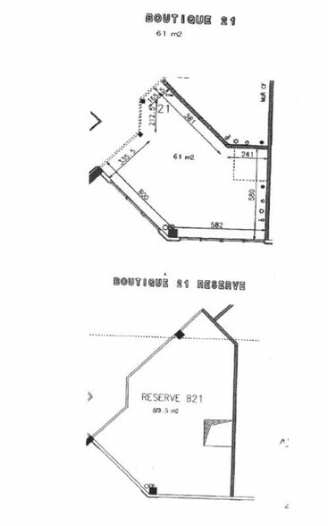 Retail in Juvignac for lease - Floor Plan - Image 3 of 3