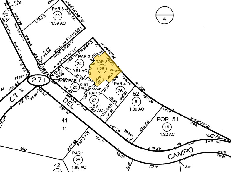 17065 Via Del Campo, San Diego, CA à louer - Plan cadastral - Image 2 de 5