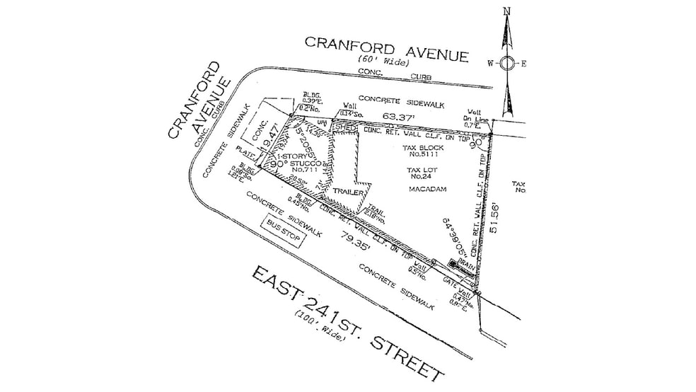 711 E 241st St, Bronx, NY for lease - Floor Plan - Image 2 of 2
