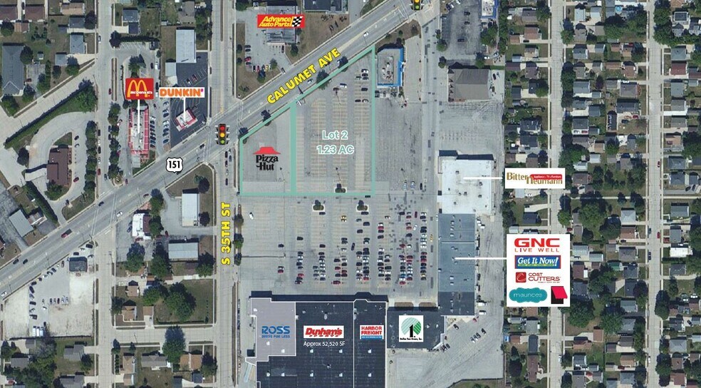 3415 Calumet Ave, Manitowoc, WI for sale - Building Photo - Image 1 of 3