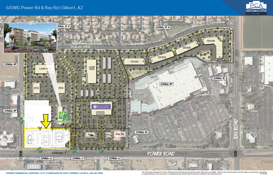 S/SWC Power Rd & Ray Rd, Gilbert, AZ for sale - Building Photo - Image 2 of 2