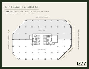 1777 N Kent St, Arlington, VA for lease Floor Plan- Image 1 of 1