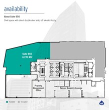 655 W Broadway, San Diego, CA for lease Floor Plan- Image 1 of 1