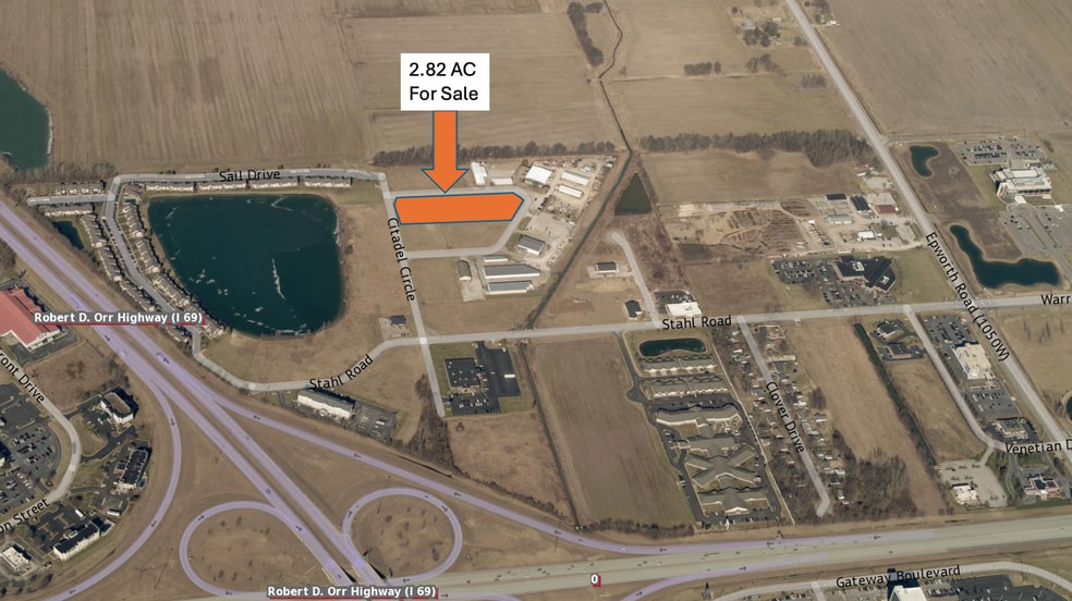 3635 Citadel Cir, Newburgh, IN for sale - Aerial - Image 2 of 2