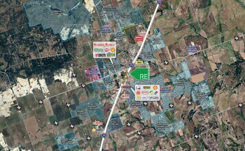 100 Meadow Valley, Jarrell, TX - AERIAL map view