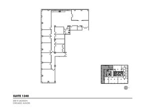 200 W Jackson Blvd, Chicago, IL for lease Floor Plan- Image 1 of 1