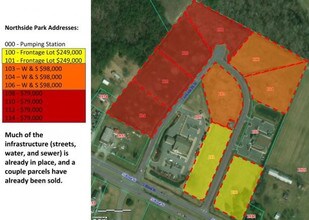 101 US 17 N, Elizabeth City, NC - AÉRIEN  Vue de la carte