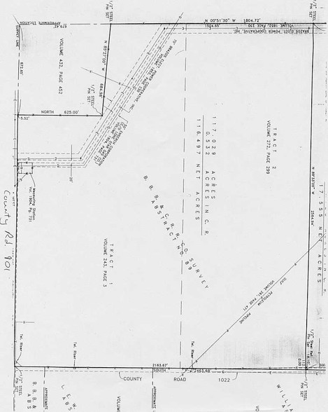 3601 CR 1022, Cleburne, TX à vendre - Plan cadastral - Image 2 de 7