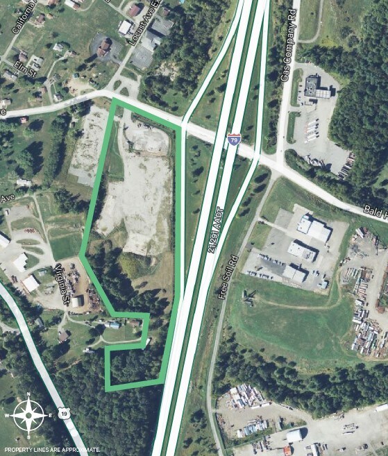 Plus de détails pour 134 Locust Ave, Mount Morris, PA - Terrain à louer