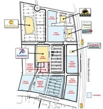 4141 Western Blvd, Jacksonville, NC for lease Site Plan- Image 2 of 2
