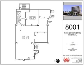 8001 Lincoln Ave, Skokie, IL for lease Floor Plan- Image 1 of 1