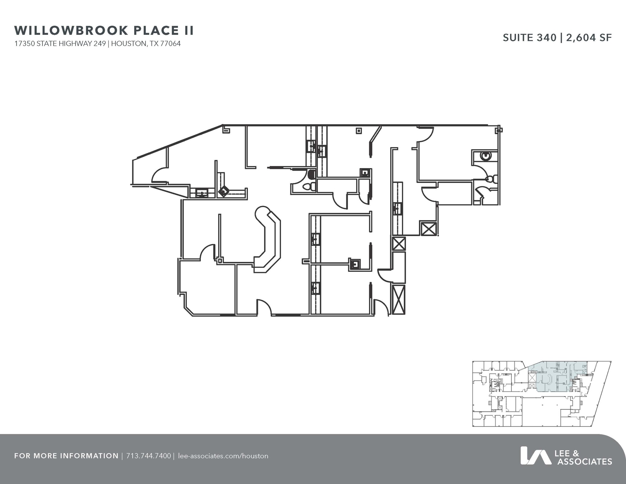 17314 State Highway 249, Houston, TX for lease Floor Plan- Image 1 of 2