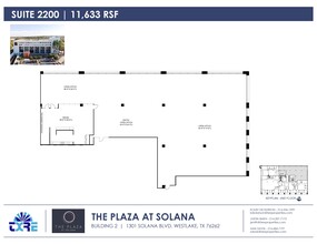 1301 Solana Blvd, Westlake, TX à louer Plan d  tage- Image 2 de 2