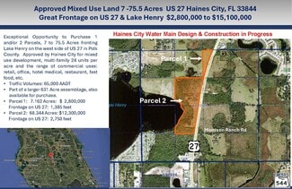 Plus de détails pour US 27 & SR 544, Haines City, FL - Terrain à vendre