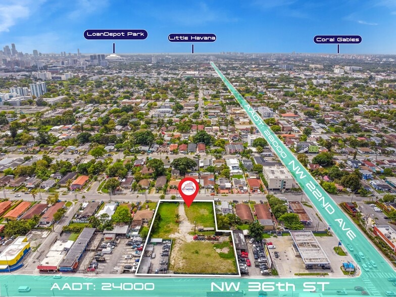 2140 NW 36th St, Miami, FL à vendre - Aérien - Image 3 de 20