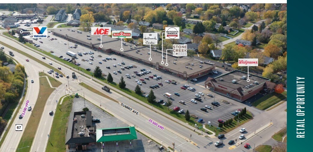 1027-1093 Summit Ave, Oconomowoc, WI for lease Building Photo- Image 1 of 4