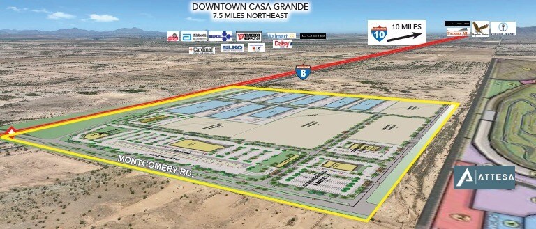 SEC I-8 & Montgomery Rd, Casa Grande, AZ à vendre Photo principale- Image 1 de 6