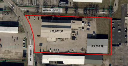 401 N Congress Ave, Evansville, IN - Aerial map view