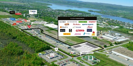 454 Cr-17, Hawkesbury, ON - aerial  map view