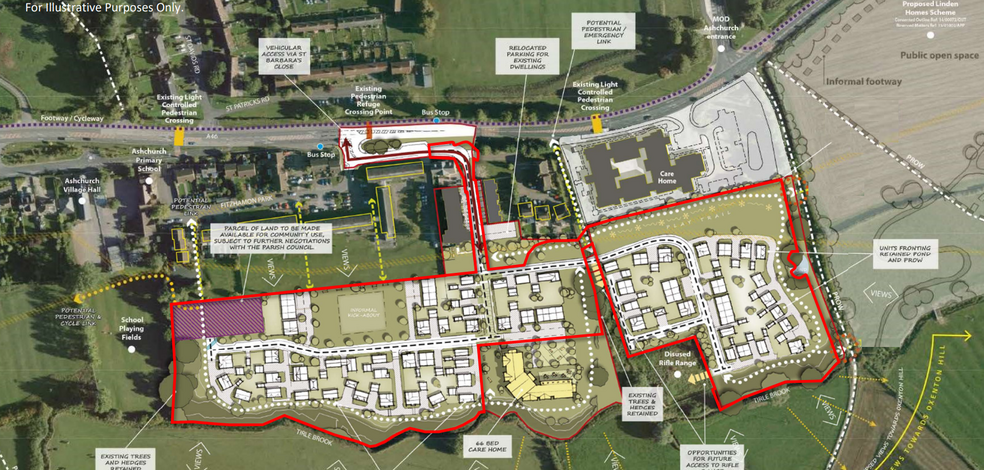 Ashchurch Rd, Ashchurch for sale - Site Plan - Image 1 of 3