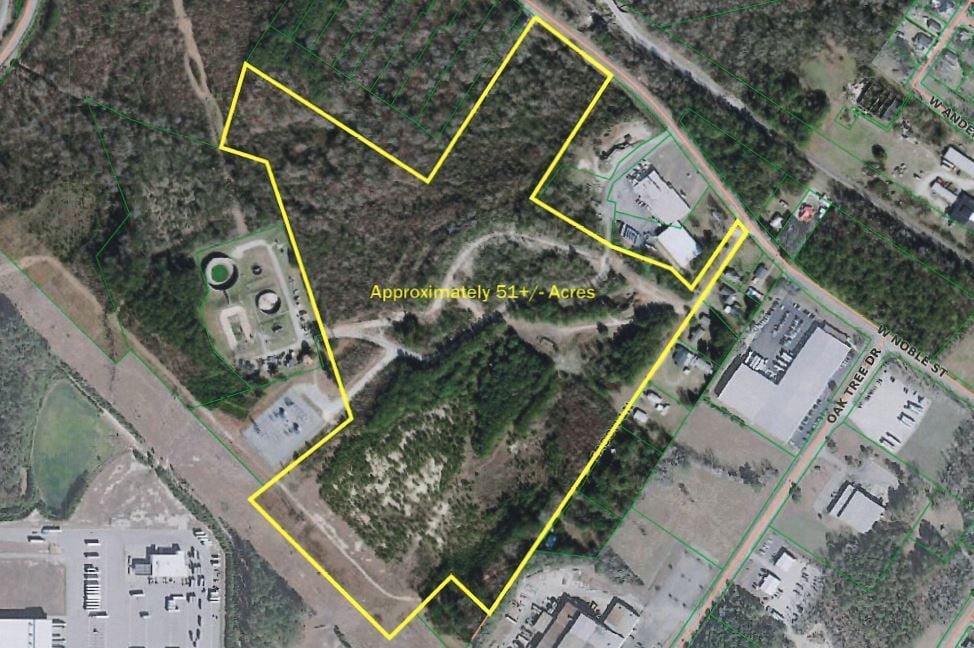 1580 Noble st, Selma, NC à vendre Aérien- Image 1 de 2