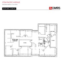 3704 Pacific Ave, Virginia Beach, VA for lease Floor Plan- Image 1 of 1