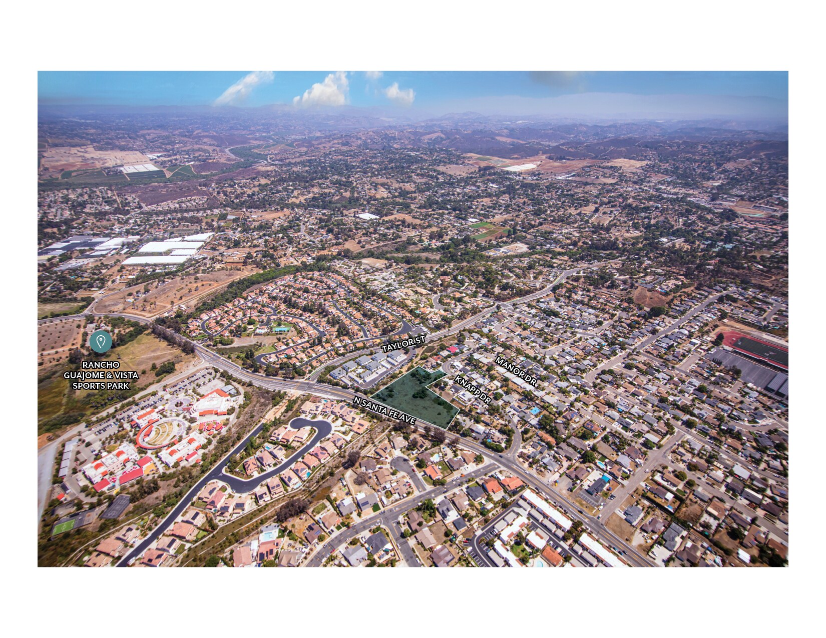 1790 Knapp Dr, Vista, CA for sale Aerial- Image 1 of 4