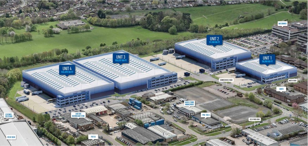 1 Summerhouse Rd, Northampton à louer - Photo du bâtiment - Image 2 de 5