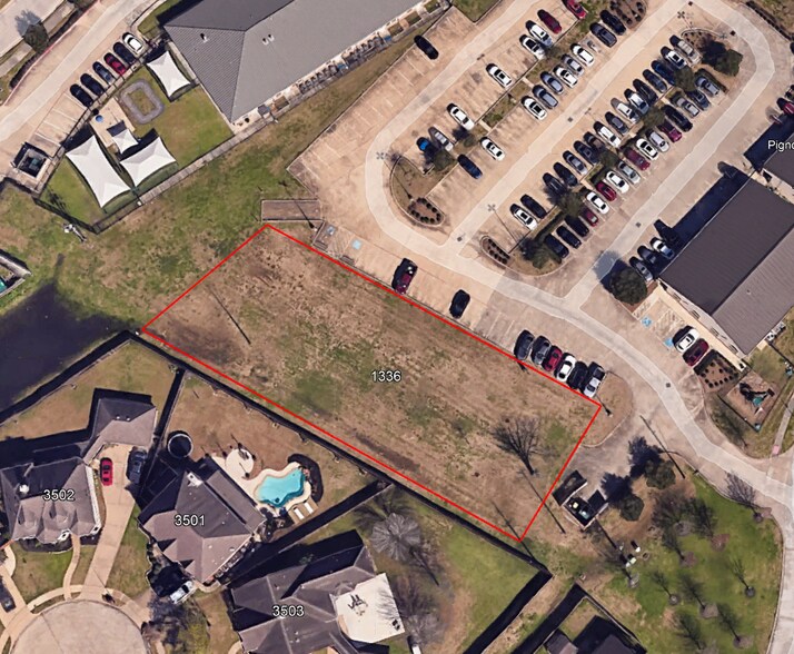 1330 E Broadway St, Pearland, TX à vendre - Aérien - Image 1 de 3