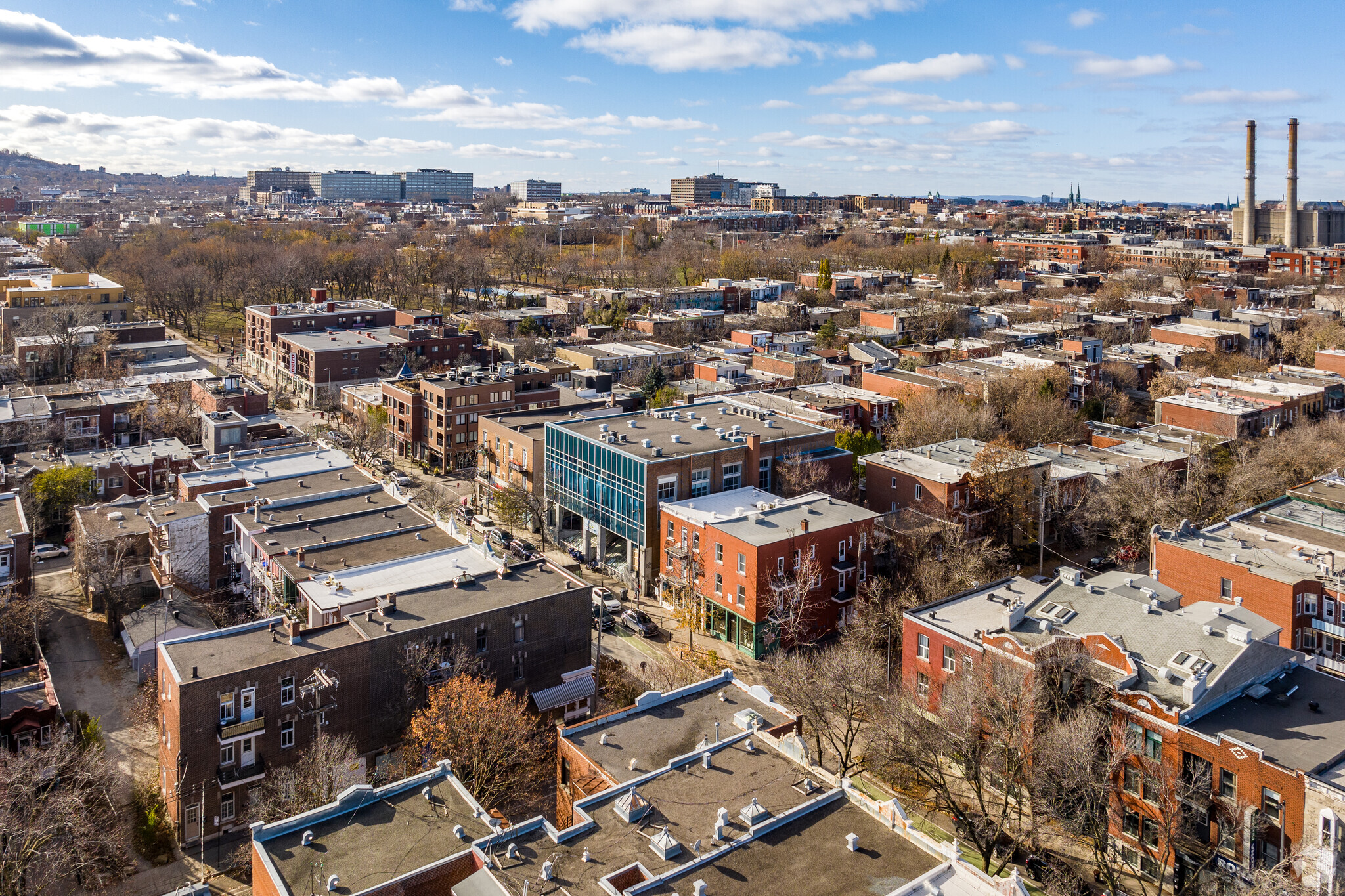 1375 Av Laurier E, Montréal, QC for sale Aerial- Image 1 of 11