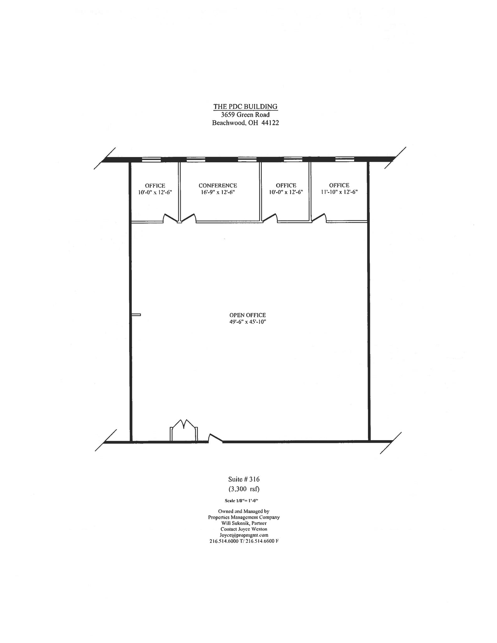 3659 Green Rd, Beachwood, OH for lease Site Plan- Image 1 of 1