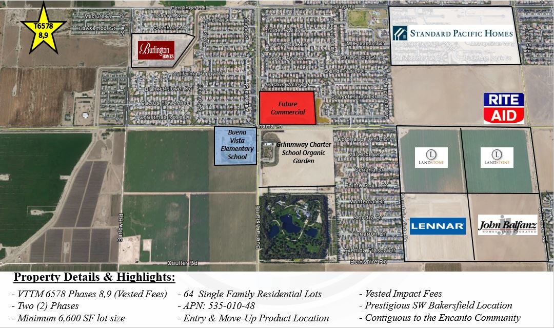 Pensinger & Windermere Rd, Bakersfield, CA à vendre Autre- Image 1 de 1