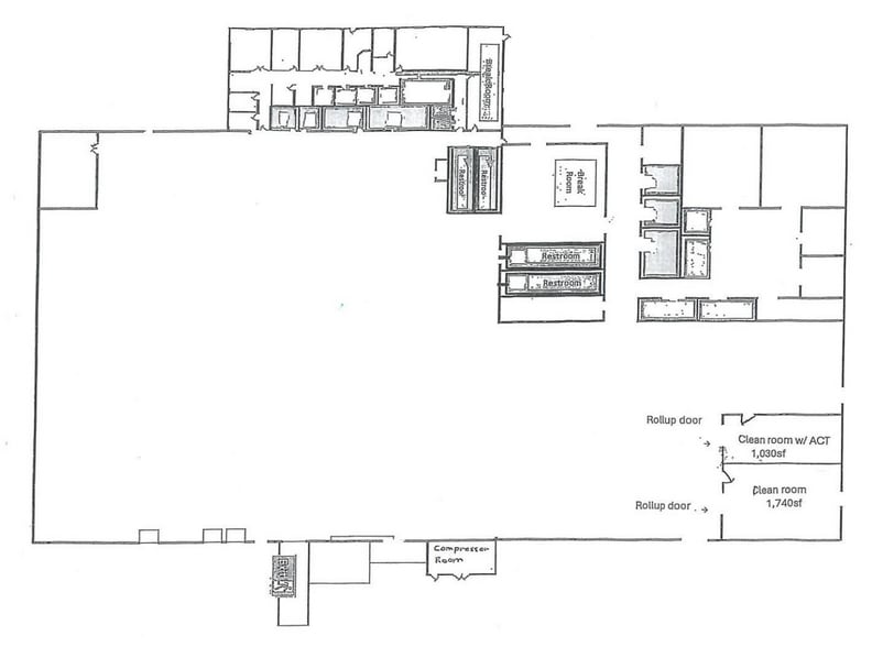 1123 Industrial Dr SW, Conover, NC for lease - Floor Plan - Image 2 of 15