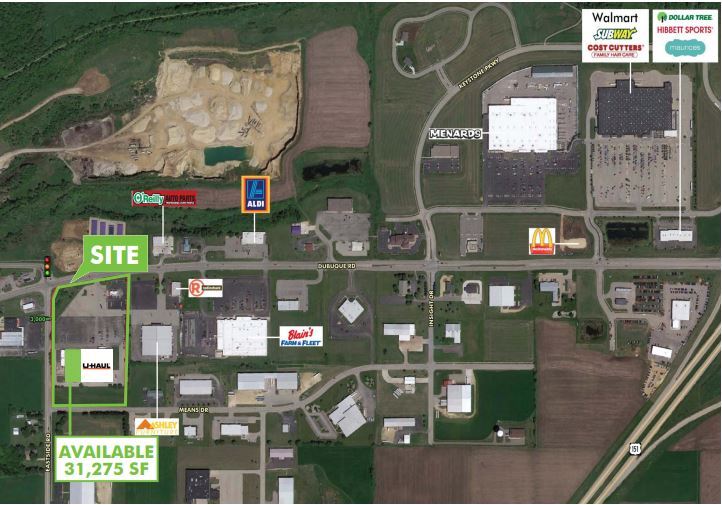 1425 E Us Highway 151, Platteville, WI à louer - Plan de site - Image 3 de 5