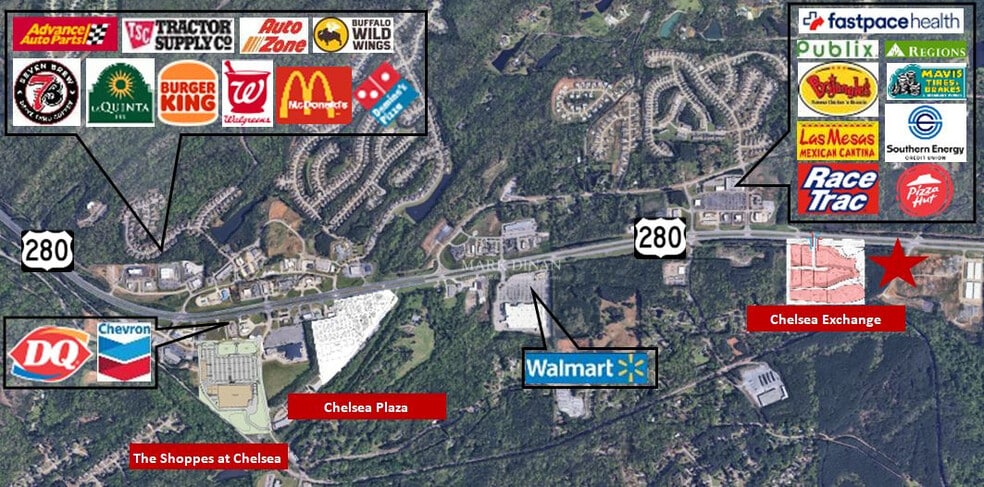 Hwy 280 and Co 440 rd, Chelsea, AL for sale - Building Photo - Image 3 of 6