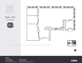 1165 N Clark St, Chicago, IL à louer Plan d’étage- Image 1 de 1