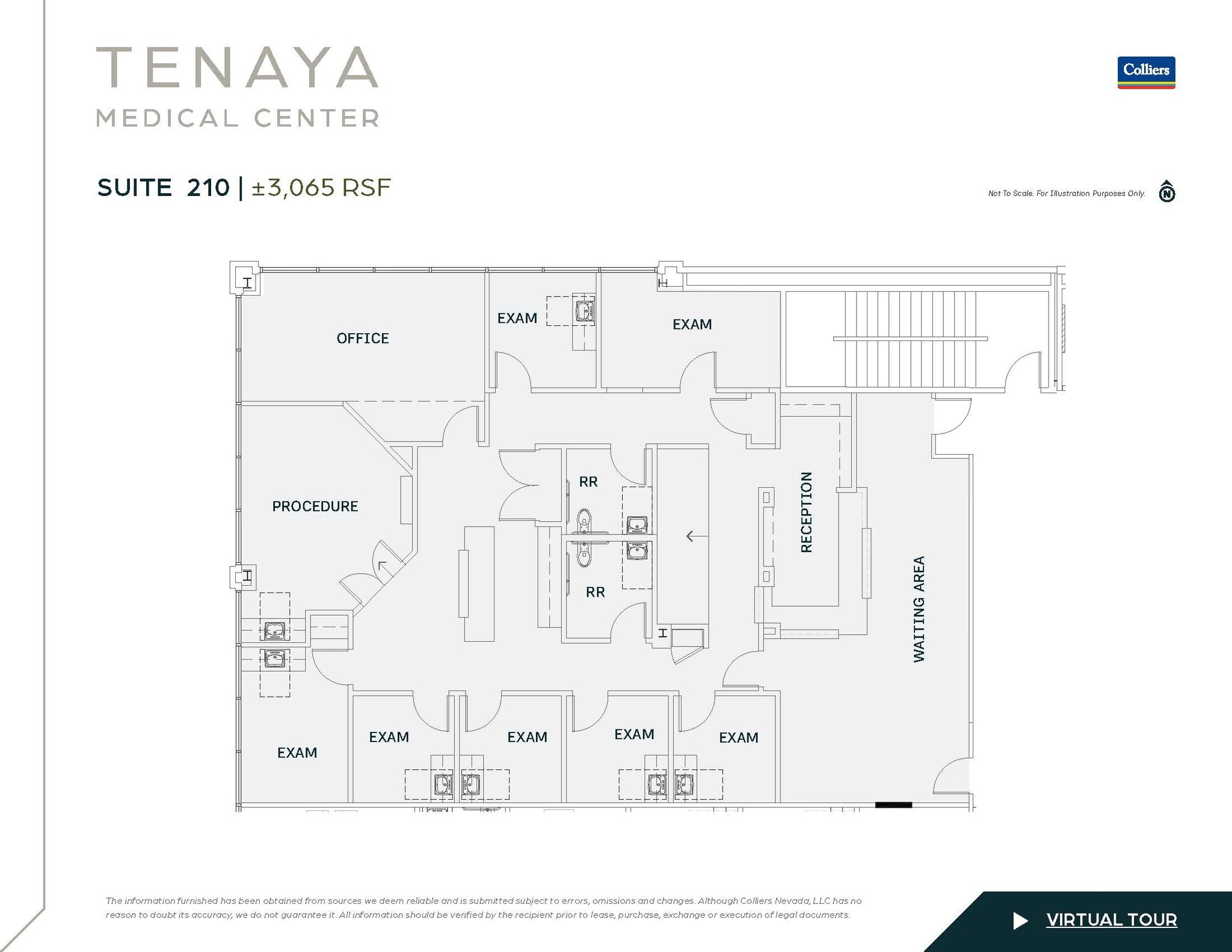2650 N Tenaya Way, Las Vegas, NV for lease Floor Plan- Image 1 of 1