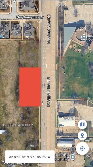 7809 Precinct Line Rd, North Richland Hills, TX à vendre - Photo du bâtiment - Image 2 de 3