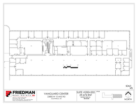 23800 W 10 Mile Rd, Southfield, MI à louer Plan d  tage- Image 2 de 2